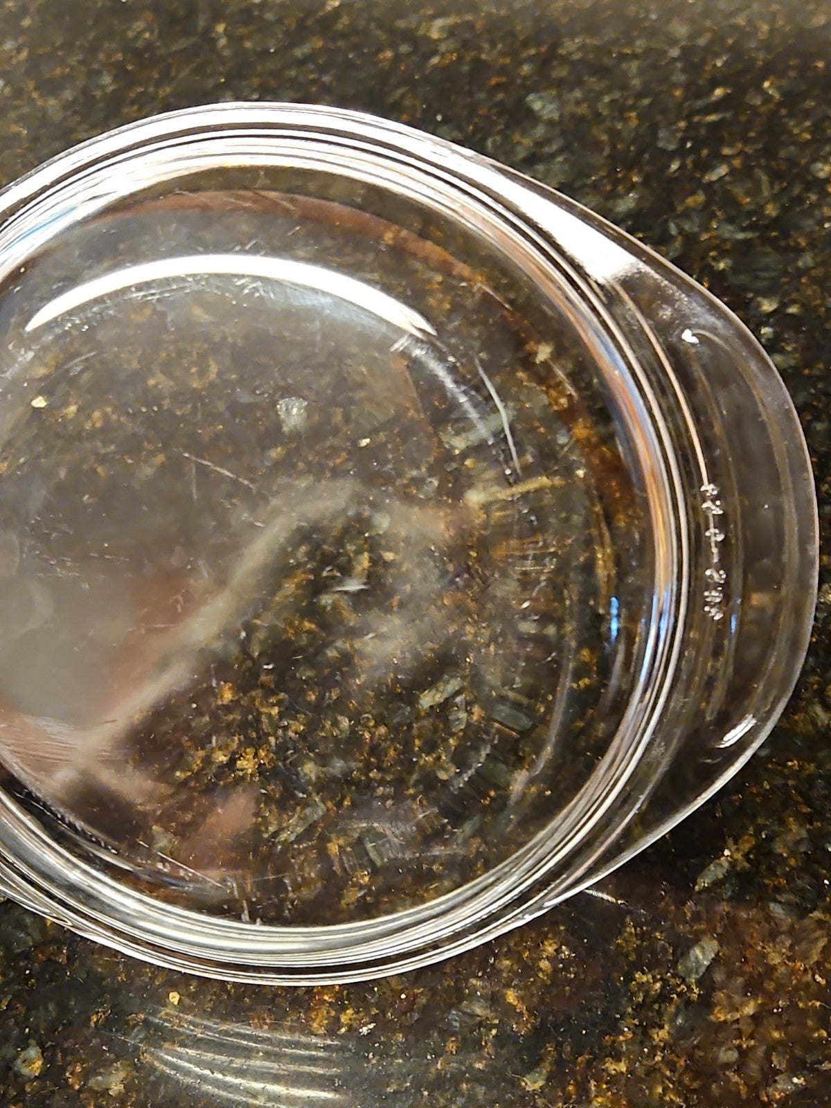 Vintage Pyrex 682-C 26 Clear Glass Casserole Dish Cover Replacement Lid Only