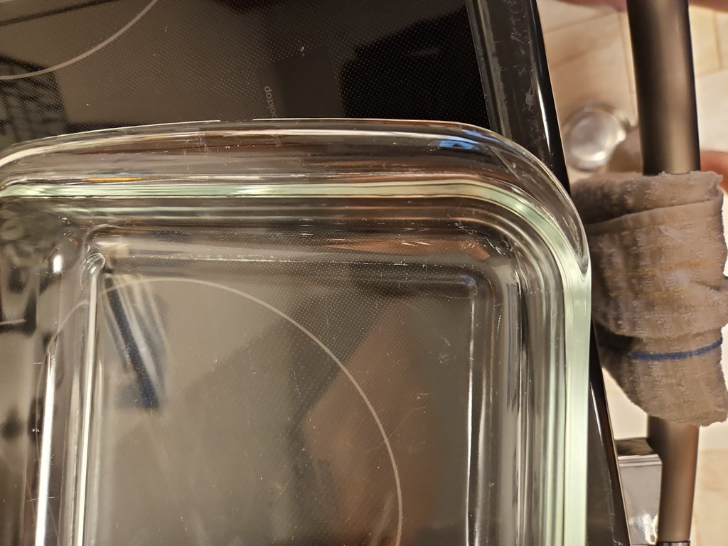 Vintage #233-N Pyrex Rectangular Clear Glass Baking Dish 13" 3qt Casserole Dish