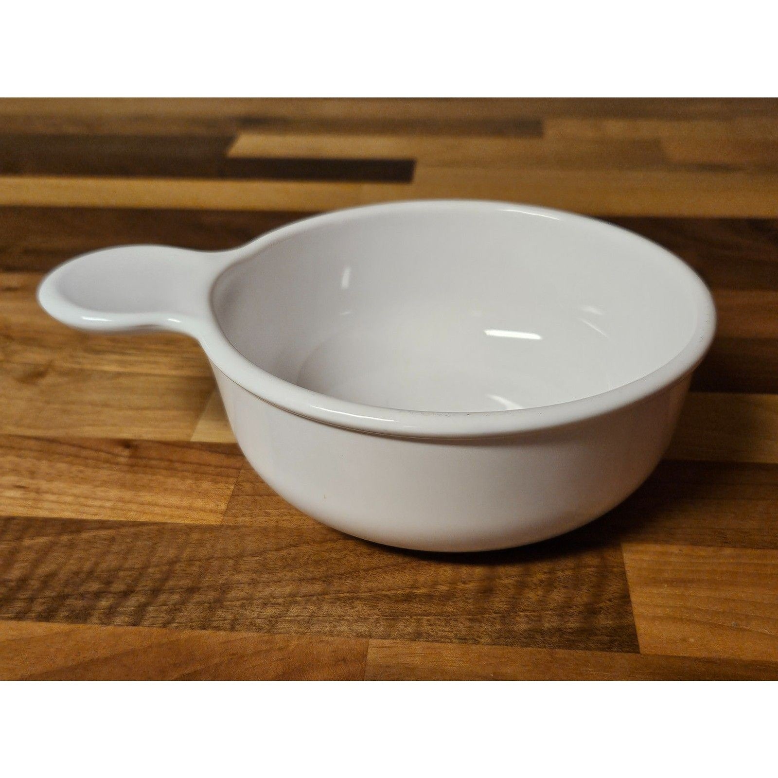 Vintage Corning Ware White Grab It Bowl Heat N Serve P-150-B No Lid EUC