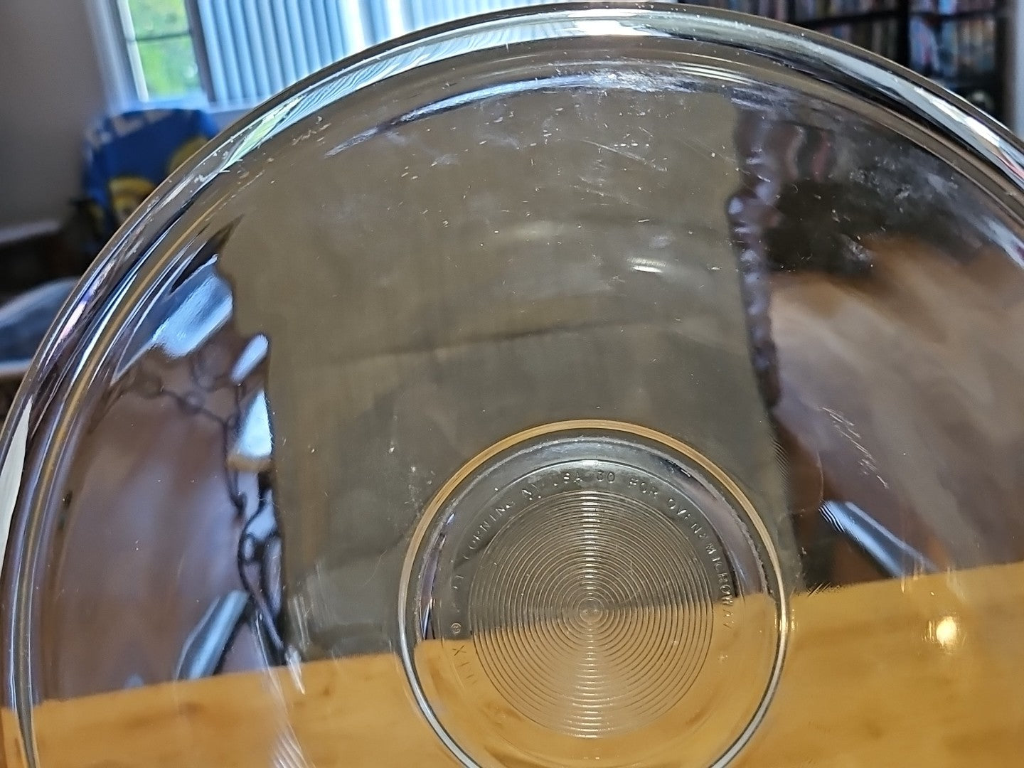Set of 3 Vintage Pyrex Clear Glass Nesting Mixing Bowls 322 323 325