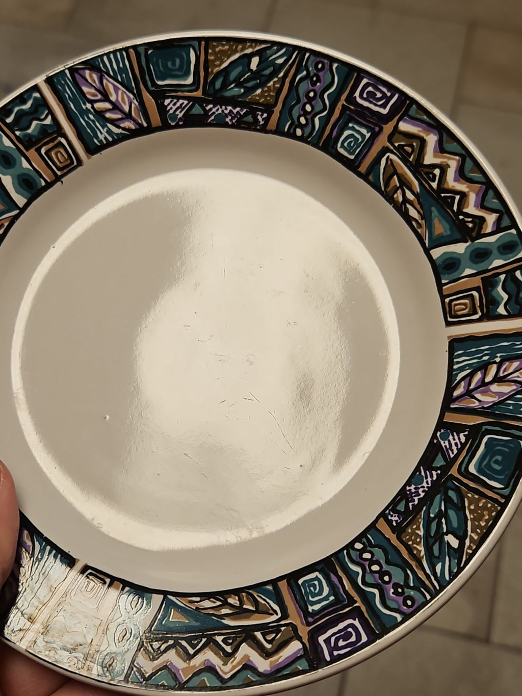Vintage Gibson Foley Stoneware Service for 2 - Dinner & Side Plates & Bowls 6pcs