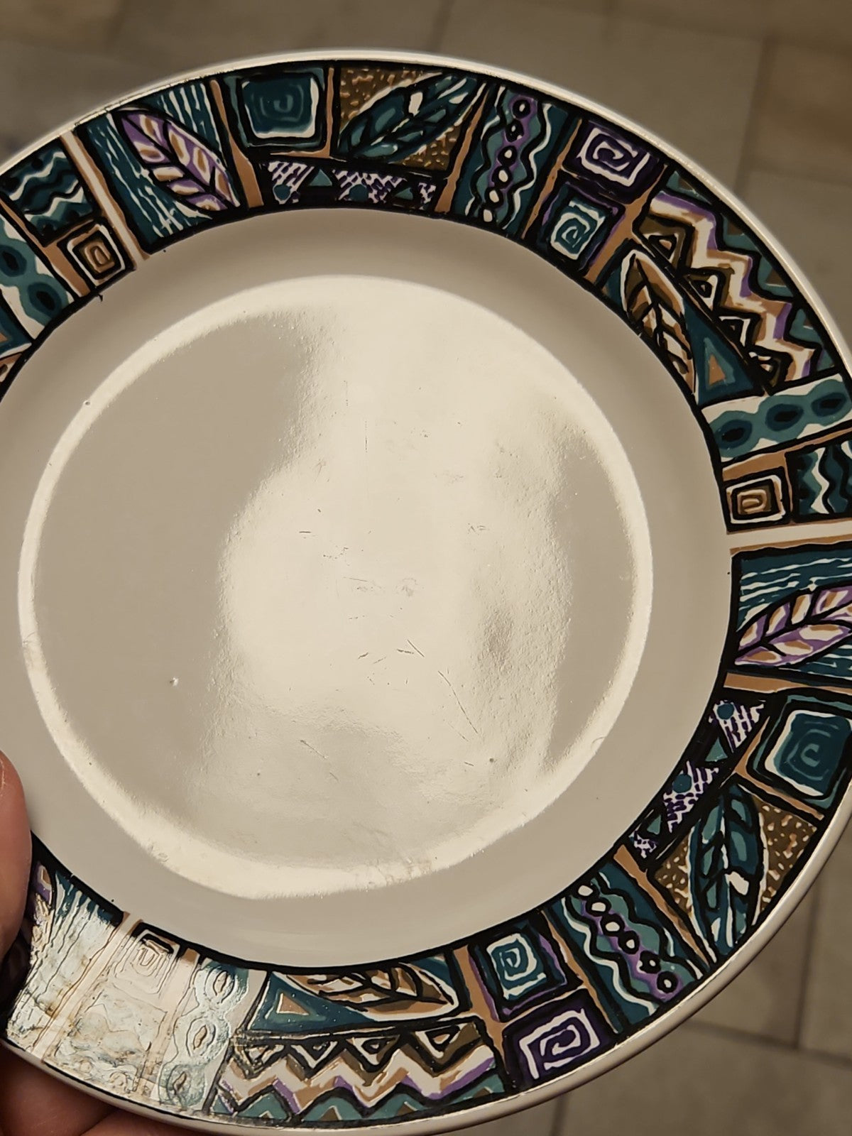Vintage Gibson Foley Stoneware Service for 2 - Dinner & Side Plates & Bowls 6pcs