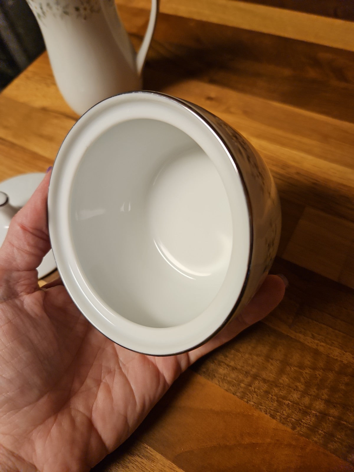 Vintage Noritake Annabelle Sugar Bowl and Creamer Set #6856 Made In Japan