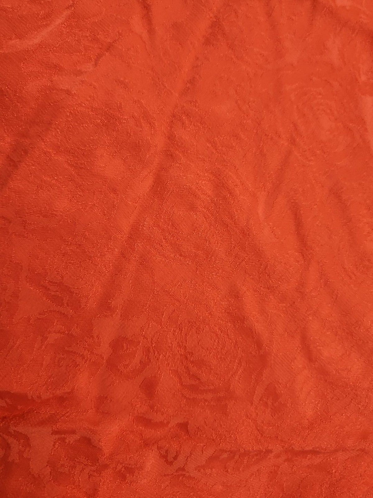 Zara Women's Size S Coral Dress Jacquard Floral Print Mini Slip Dress