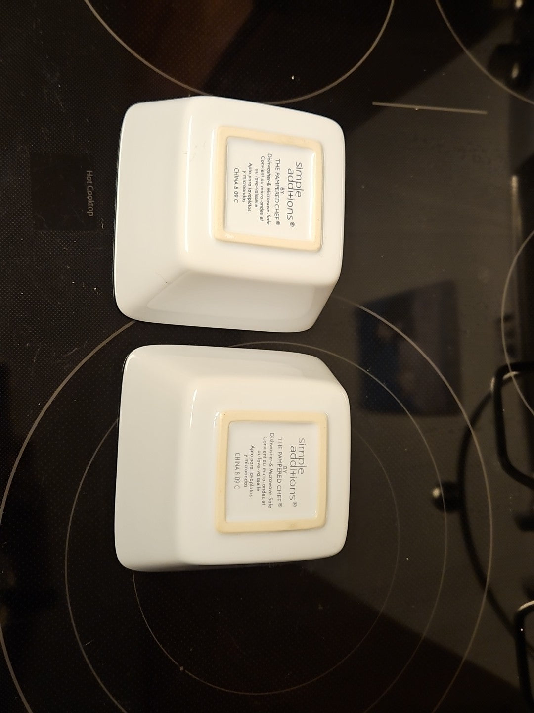 Pampered Chef Simple Additions  3pc Caddy Set With Serving Bowls #808C