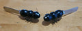 Vintage Boston Warehouse Black Ant Picnic Cheese Knife Set Of 2