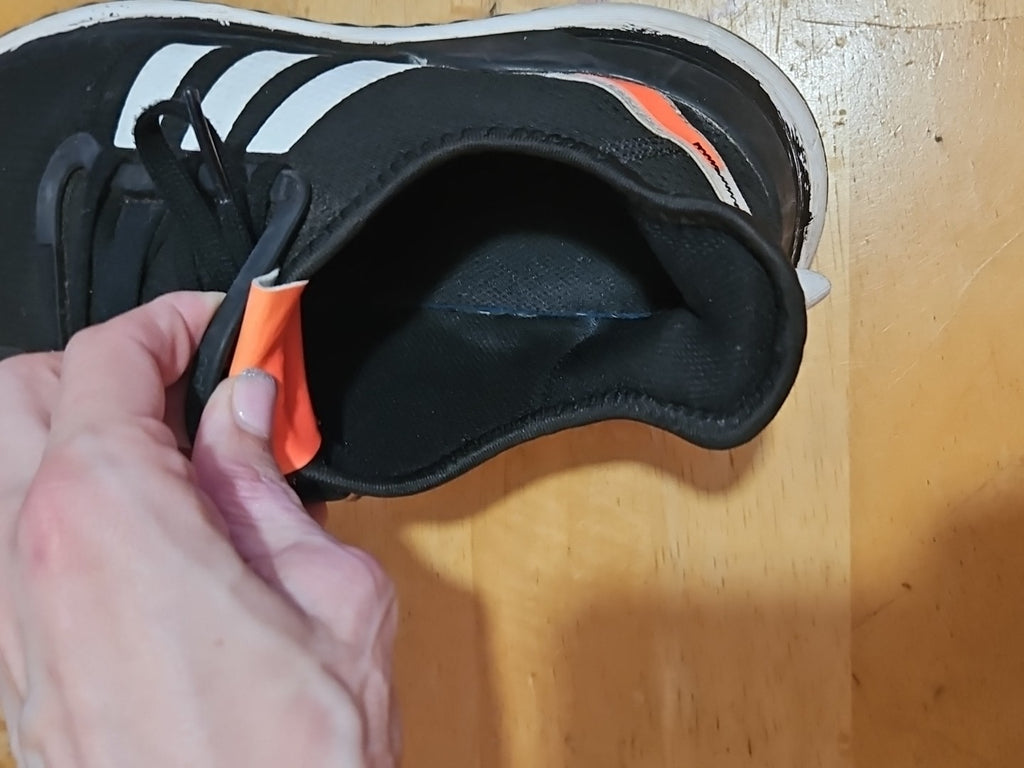 Adidas U Path Run Casual Sneakers From Finish Line Mens Size 10.5 Black & Orange