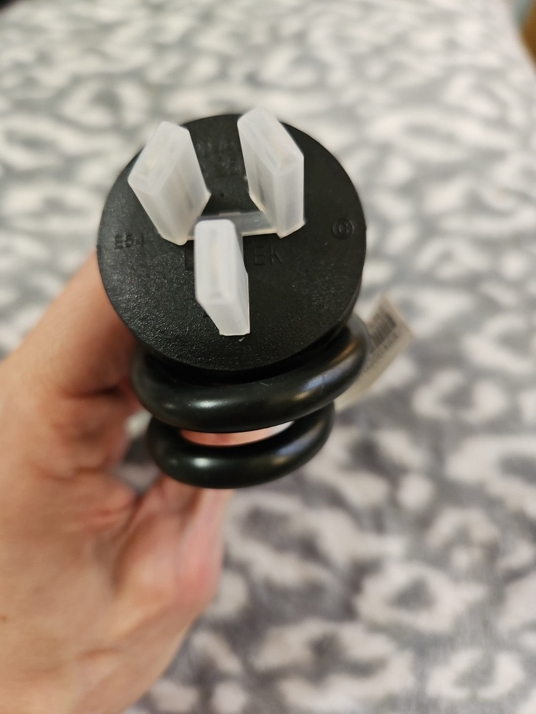 Linetek Type I power cord, used in Australia, New Zealand, China & Argentina 3ft