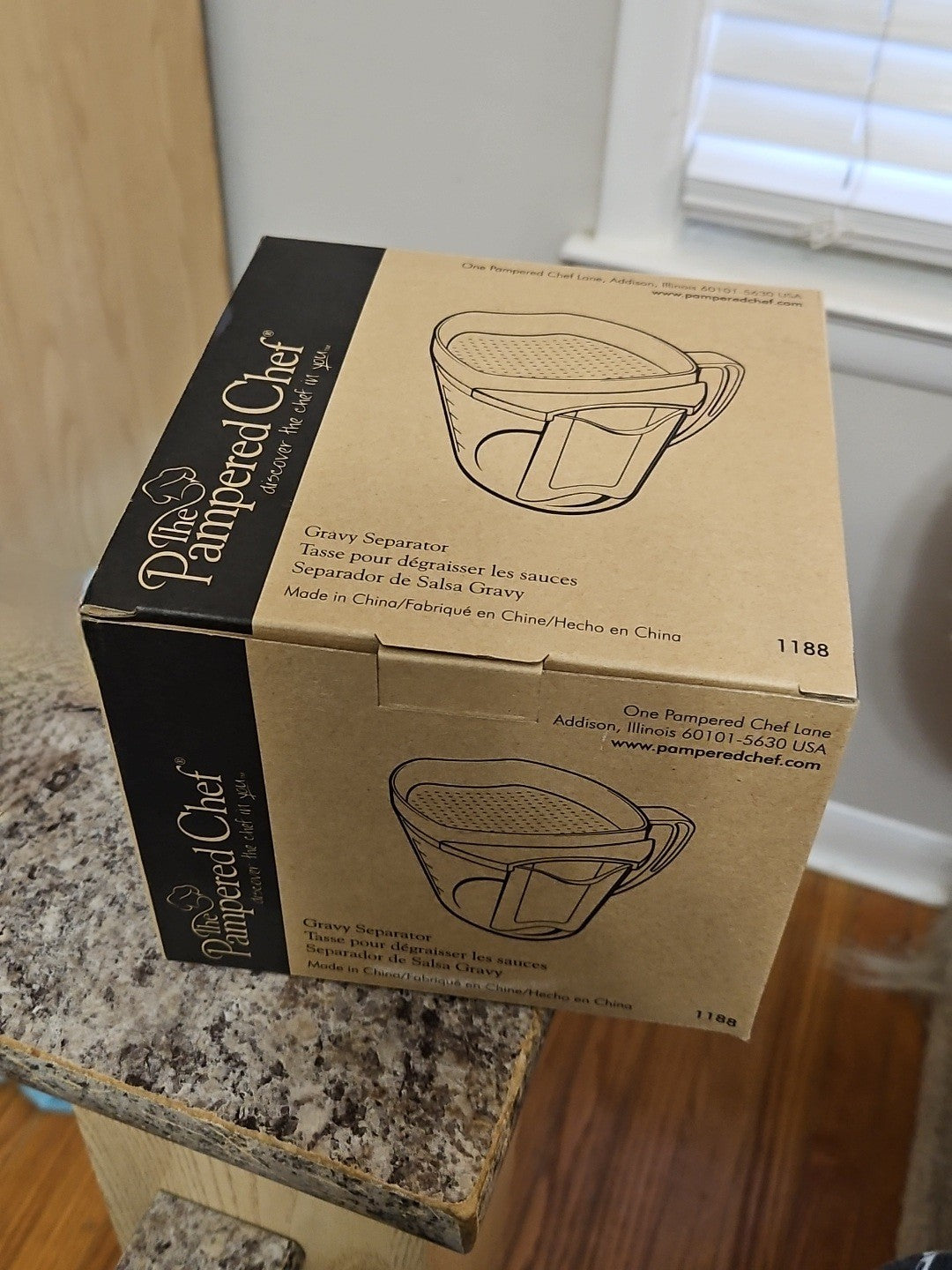 Pampered Chef Gravy Separator #1188 NIB