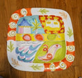 Vintage 1991 Pretense Elizabeth Barrett Roach Hand Painted Platter