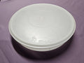 Vintage Tupperware Sheer Cupcake Keeper #242 w/Lid Seal #224 READ