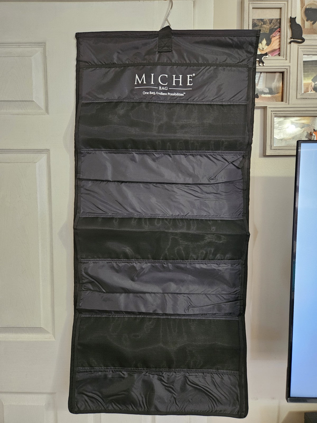 NIP Miche Bag Classic Shell Cover Hanging Closet Organizer Bag Holder 49" x 13"