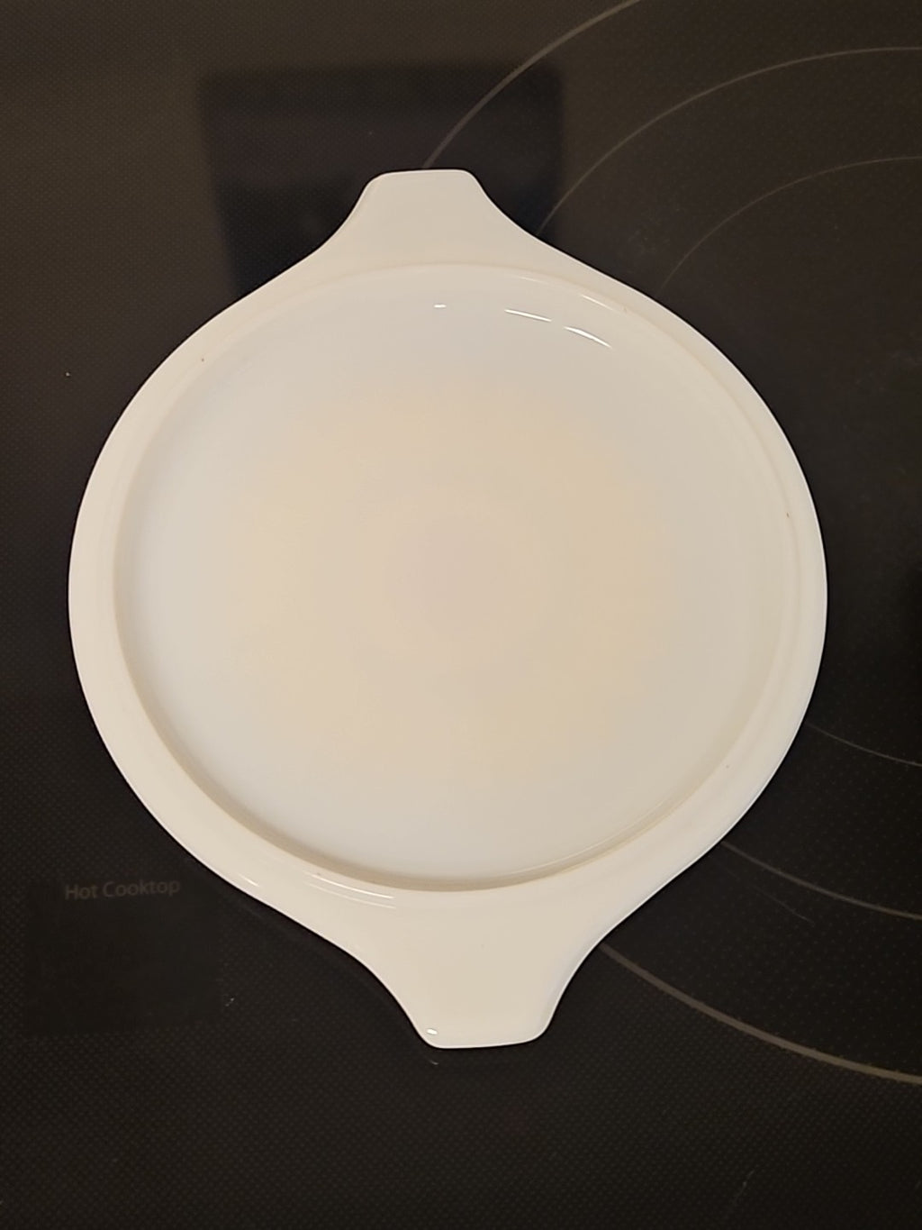 Vintage Pyrex 20-C10 White Milk Glass Sunflower Lid Only