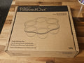 Retired Pampered Chef Stoneware #1373 Single Servings Cake Pan New In Box