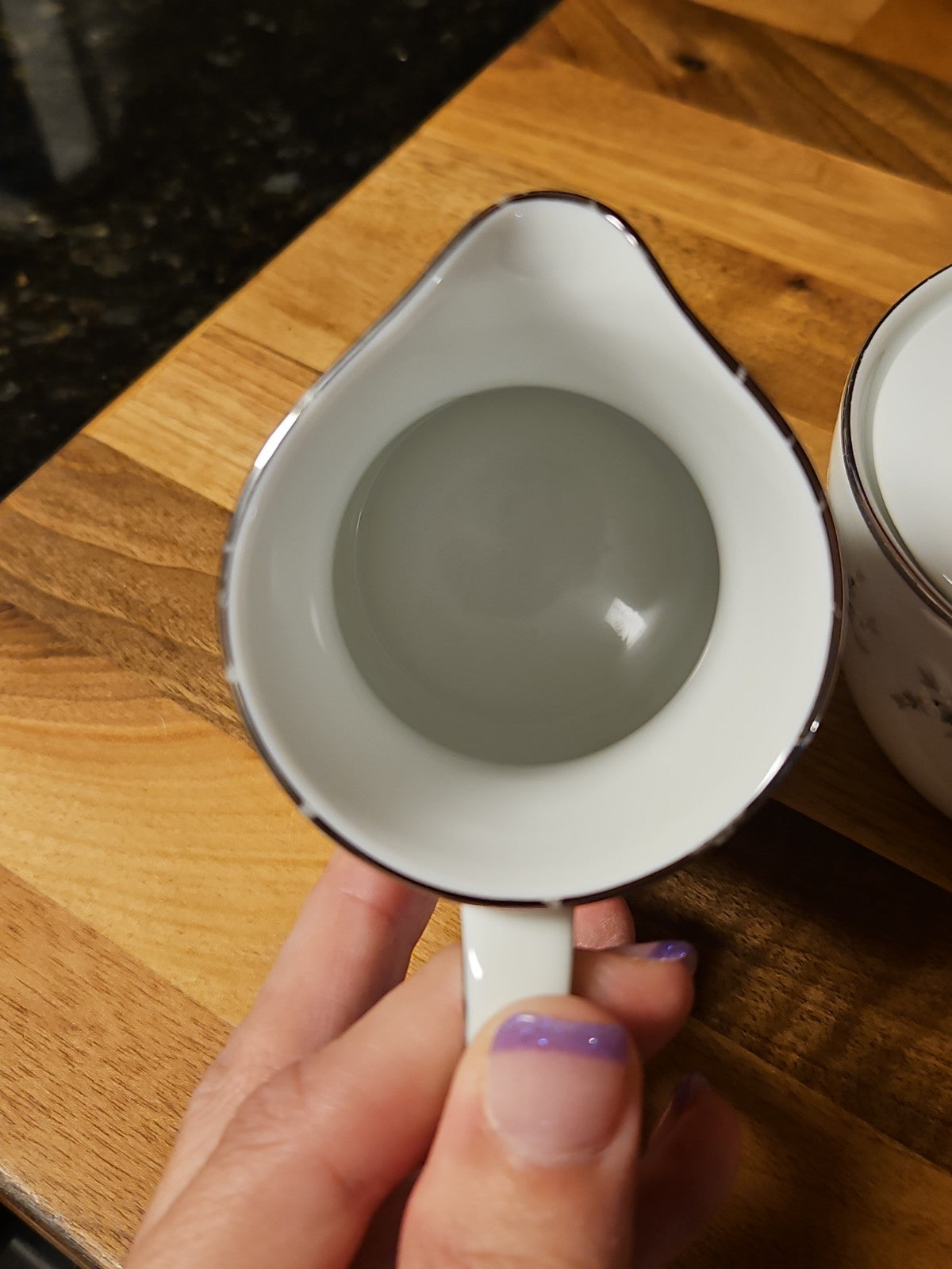 Vintage Noritake Annabelle Sugar Bowl and Creamer Set #6856 Made In Japan