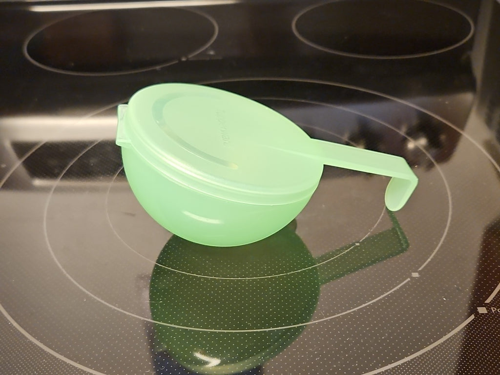 Tupperware Forget Me Not Onion/Tomato/Citrus Hanging Keeper Green 5106A-4