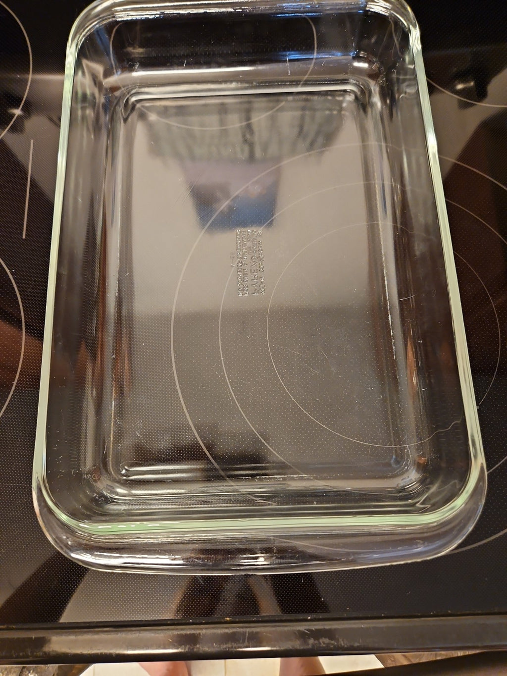 Vintage #233-N Pyrex Rectangular Clear Glass Baking Dish 13" 3qt Casserole Dish