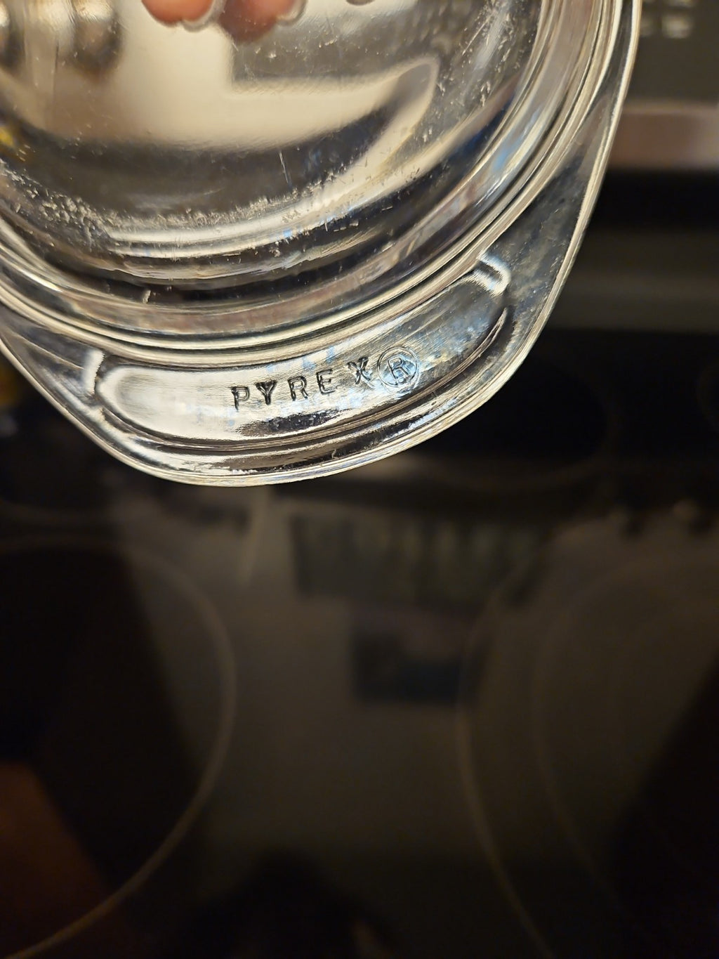 Vintage Pyrex Clear Glass Replacement Lid 980C 980-C 980 C Mini Round Casserole