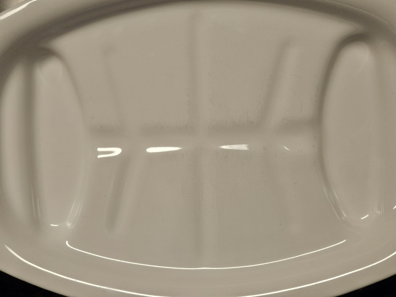 Vintage Corning Ware Blue Cornflower P-19 Meat Platter 16.5" EUC