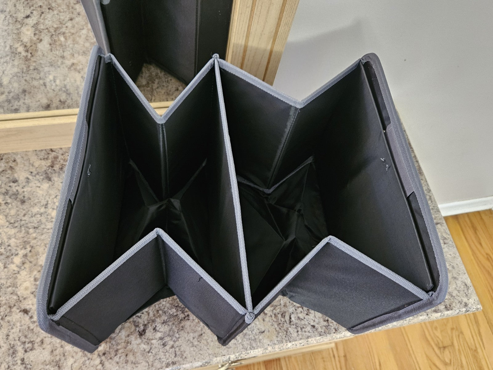 NIP Meori Collapsible Trunk Organizer Portable Double File Organizer Caddy