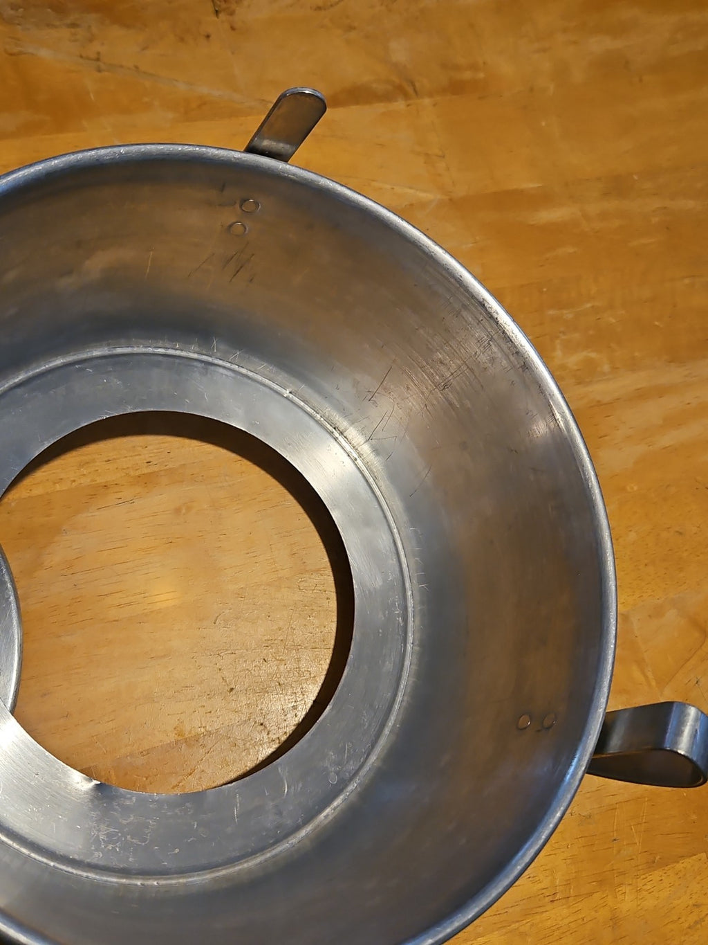 Vintage Mirro Aluminum 10" Angel Food Cake Pan W/ Base Insert 5394M 2 Piece Set
