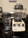 Vitamix 6300 Model VM0102B W/ 64oz & 32oz Pitchers & Lids No Tamper - Works!