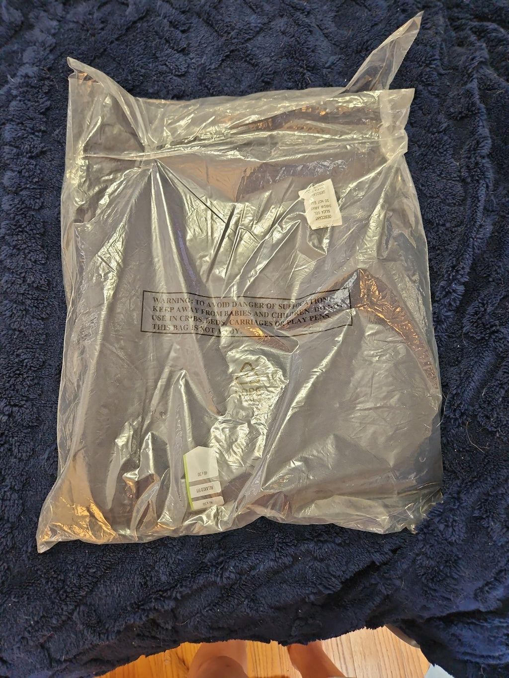 NWT Duluth Trading Co Mens Fire Hose Relaxed Fit Cargo Work Pants 46×30 Navy