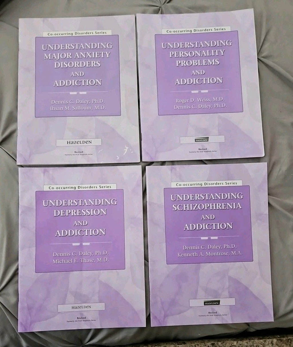 Hazelden's Co Occurring Disorders Series 22 Purple Books / Pamphlets