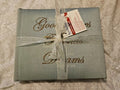 Recollections 2 Pk Freindship Photo Albums Hold 4"x6" Sz NWT Teal & Brown Fabric