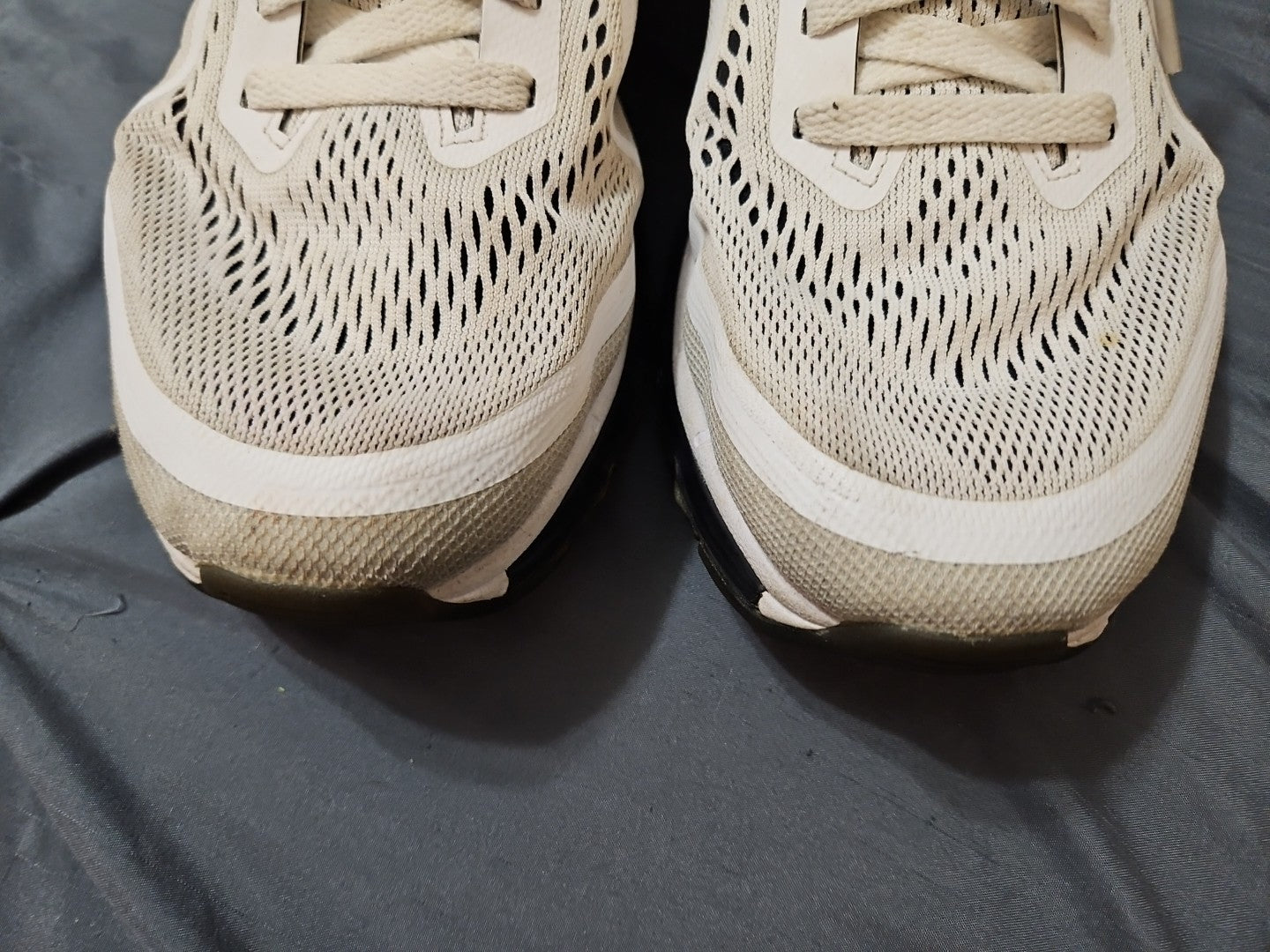 Nike Men's Air Max Neutral Ride 2013 White Black Running Shoes 621077 Sz 10.5