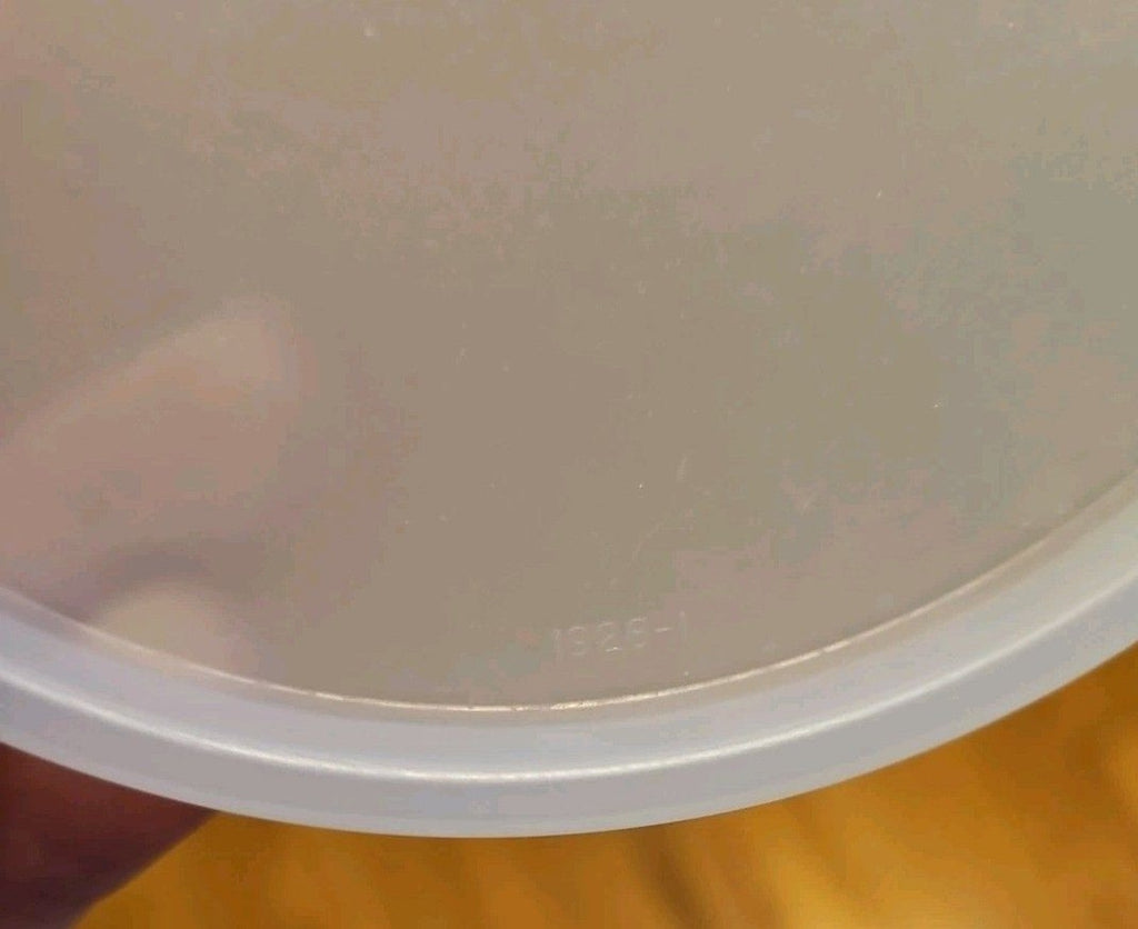 Orange Tupperware Stuffables Bowl 5422A-7 With Sheer Lid 1928-1