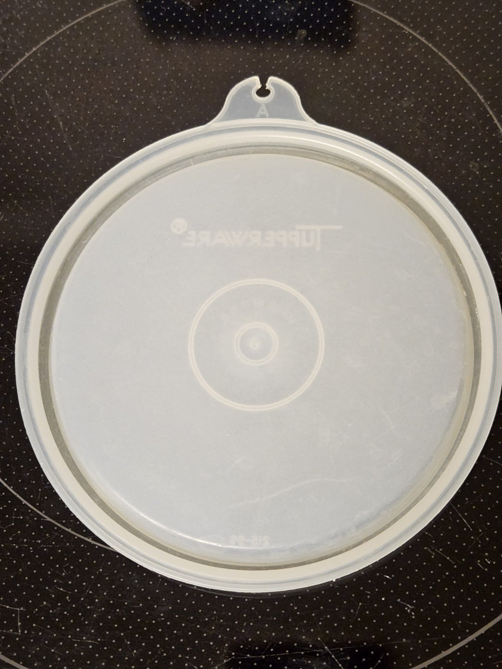 Vintage Tupperware Bowl Sheer 148 W/ Sheer Seal Lid 215