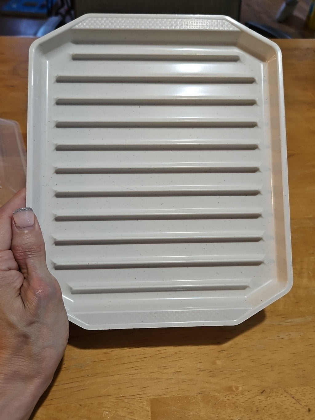 Vintage Nordic Ware Microwave Compact Bacon Rack Freeze Heat & Serve #104