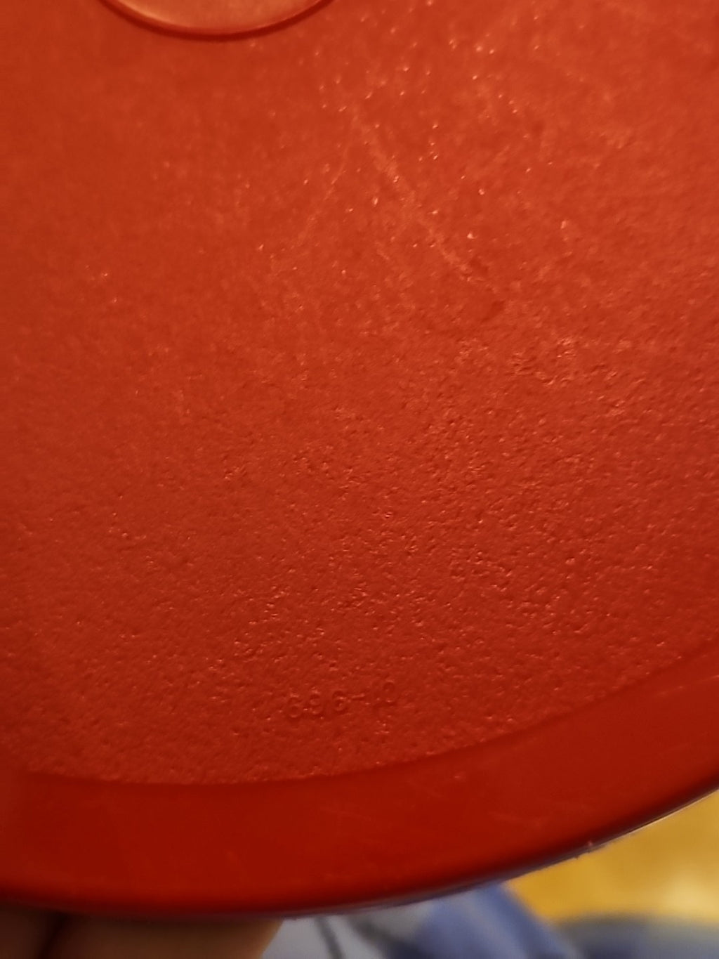Vintage Tupperware Replacement Red Mix-N-Store Lid Seal 696 with Pour Spout 697
