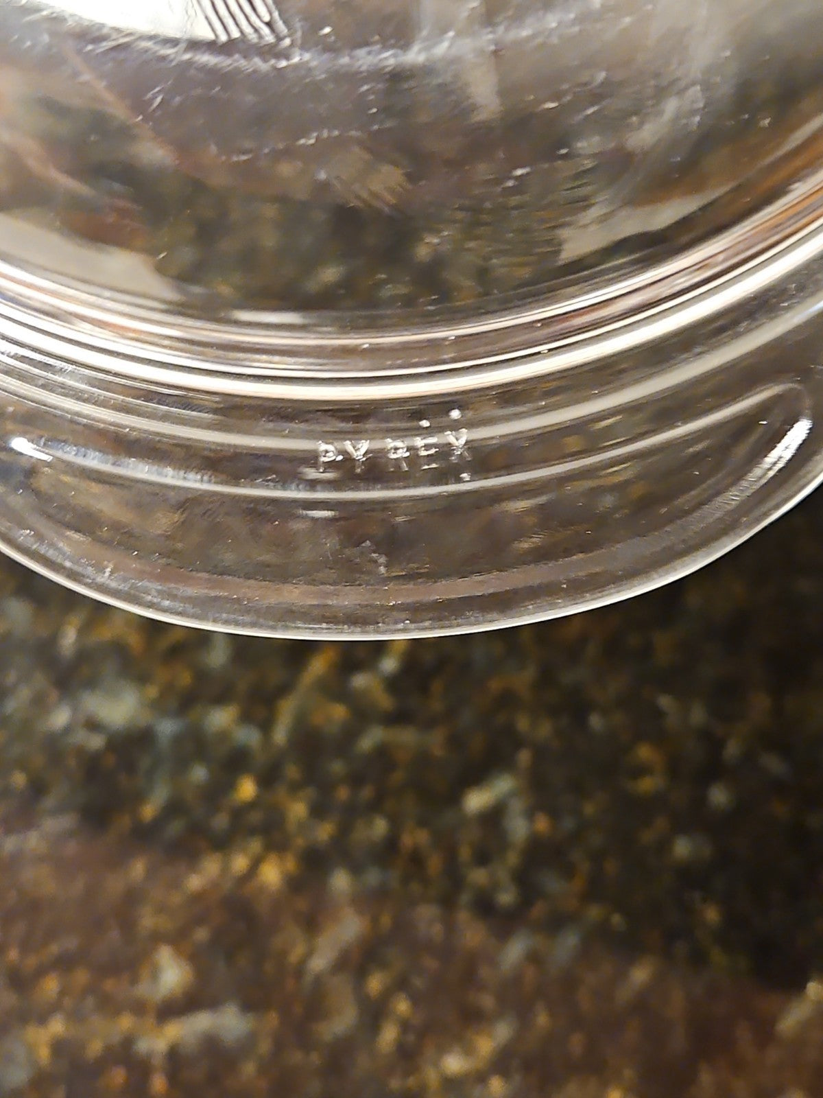 Vintage Pyrex 682-C 26 Clear Glass Casserole Dish Cover Replacement Lid Only