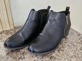 Sonoma Goods For Life Millo Black Ankle Boots Zip-up Women’s Size 9 EUC