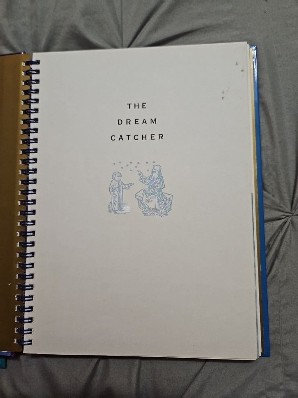 THE DREAM CATCHER ( 2 BOOKS) WITH SLIP COVER. LIKE NEW.