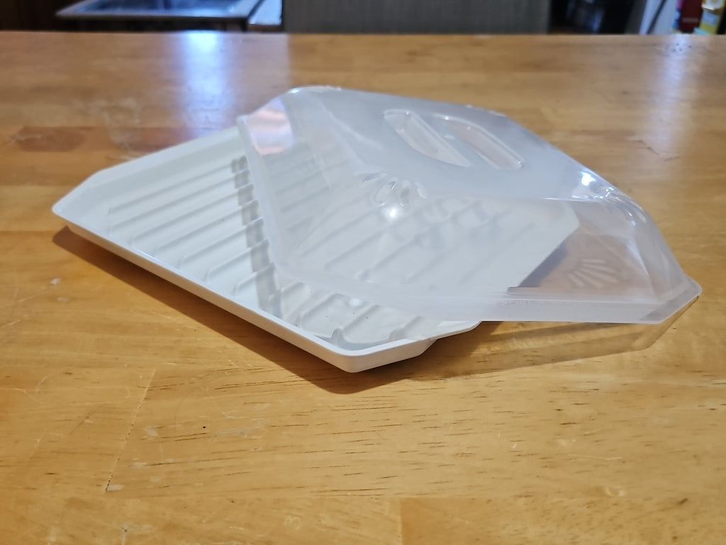 Vintage Nordic Ware Microwave Compact Bacon Rack Freeze Heat & Serve #104