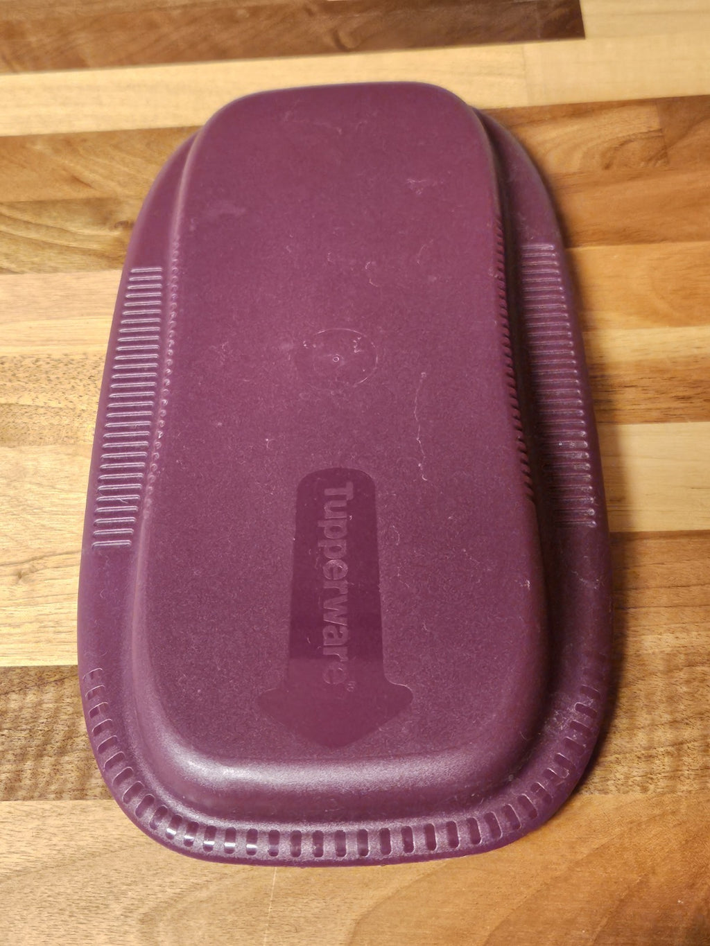 Tupperware Purple Microwave Pasta Maker Steamer Replacement Lid Only 7209A