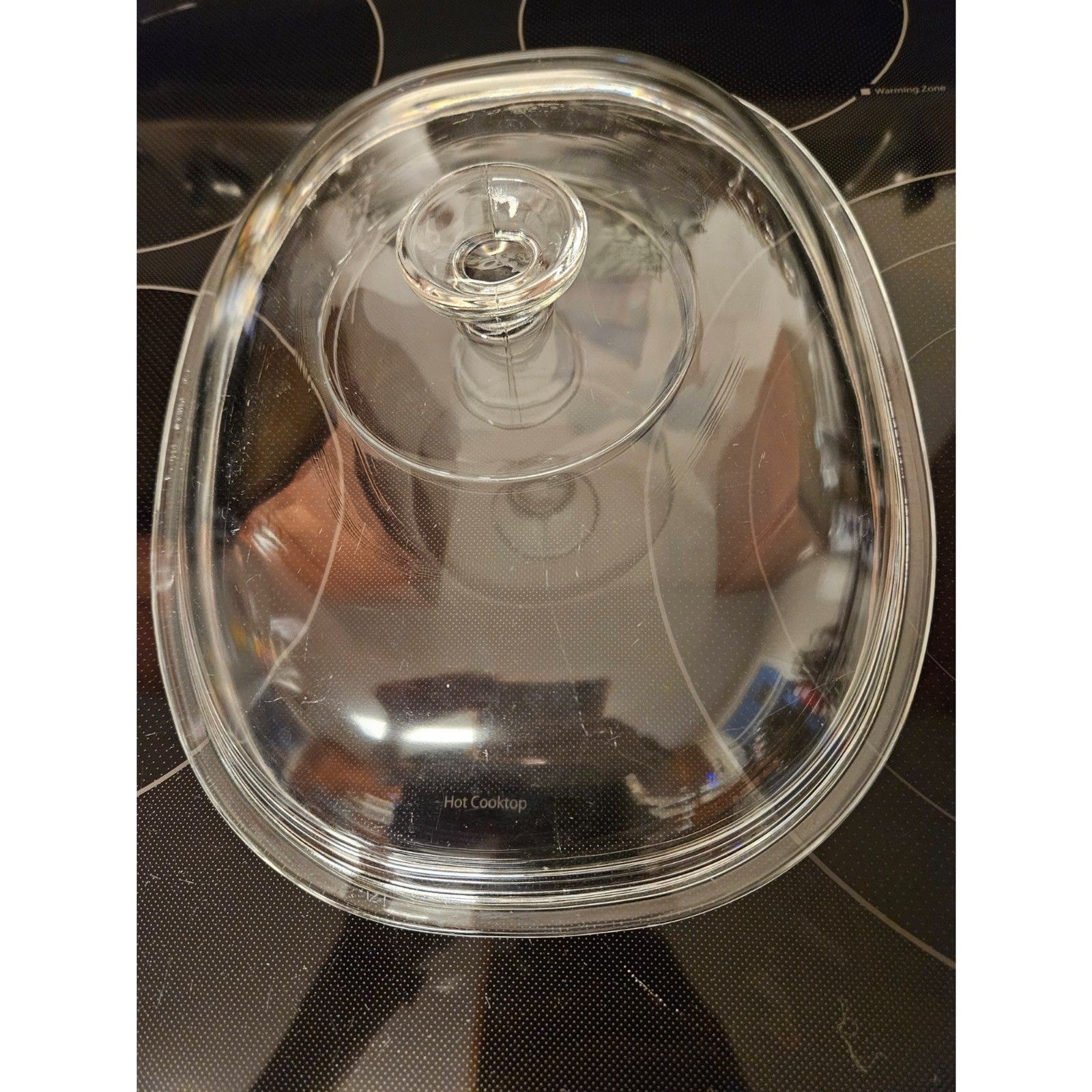 Vintage Corning Ware Pyrex Oval Glass F-14-C Replacement Lid Only