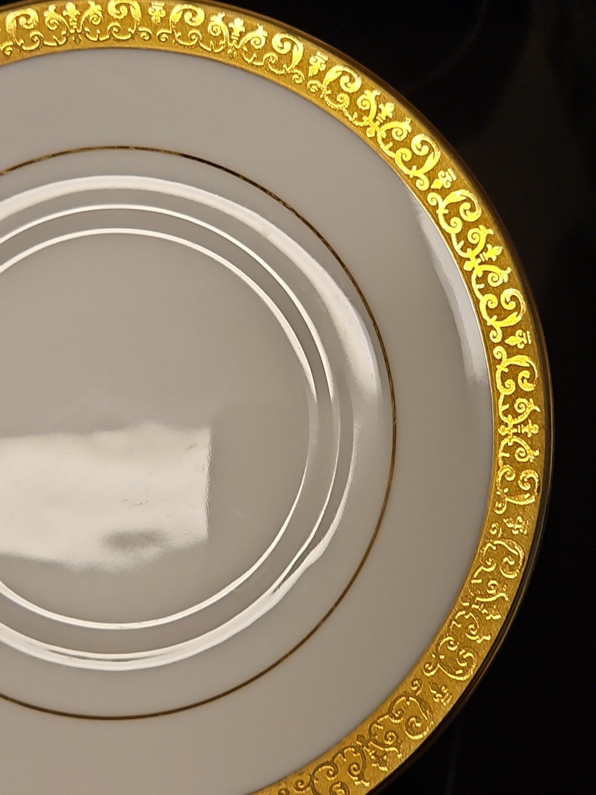 Vintage 1991 Royal Gallery Gold Buffet Cup and Saucer Set Near Mint