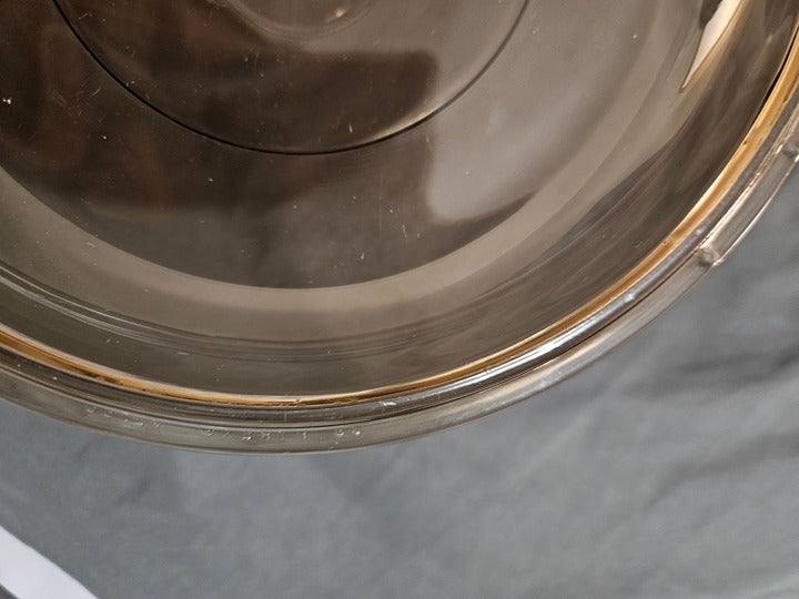 Vintage Pyrex Replacement Lid Pyrex Vision V2.5C Brown 8.5" Diameter