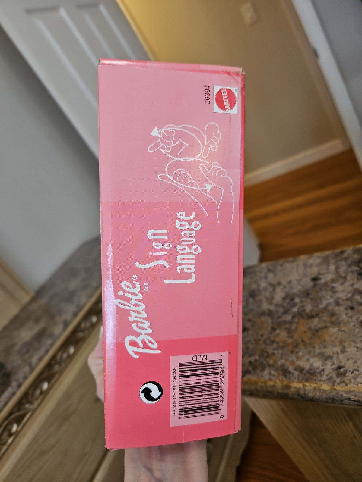Vintage 1999 Sign Language Barbie African American AA #26394 New Sealed READ