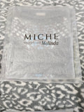 New In Package Retired Miche Melinda Petite Shell Purple & Blue Snake Print