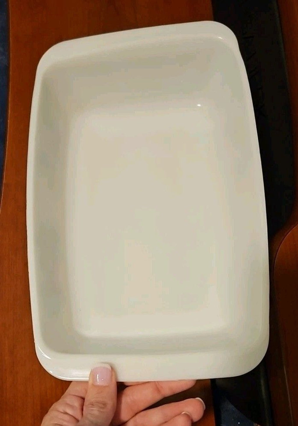 Vtg Pyrex JAJ Tuscan Market Garden Pattern 10" x 7" x 2.5" Casserole #542 EUC