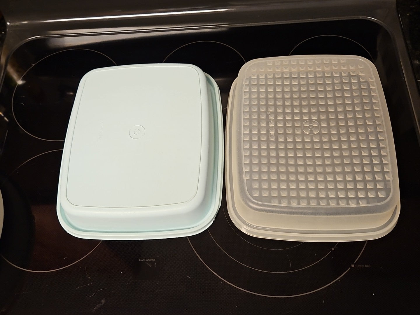 Vintage Tupperware Mint Green Season & Serve Marinade Dish W Lid 1295-7 & 1294-1