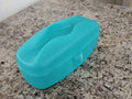 Tupperware Mini-Twin Sub Sandwich Keeper Hoagie Keeper Hot Dog Keeper #7088A