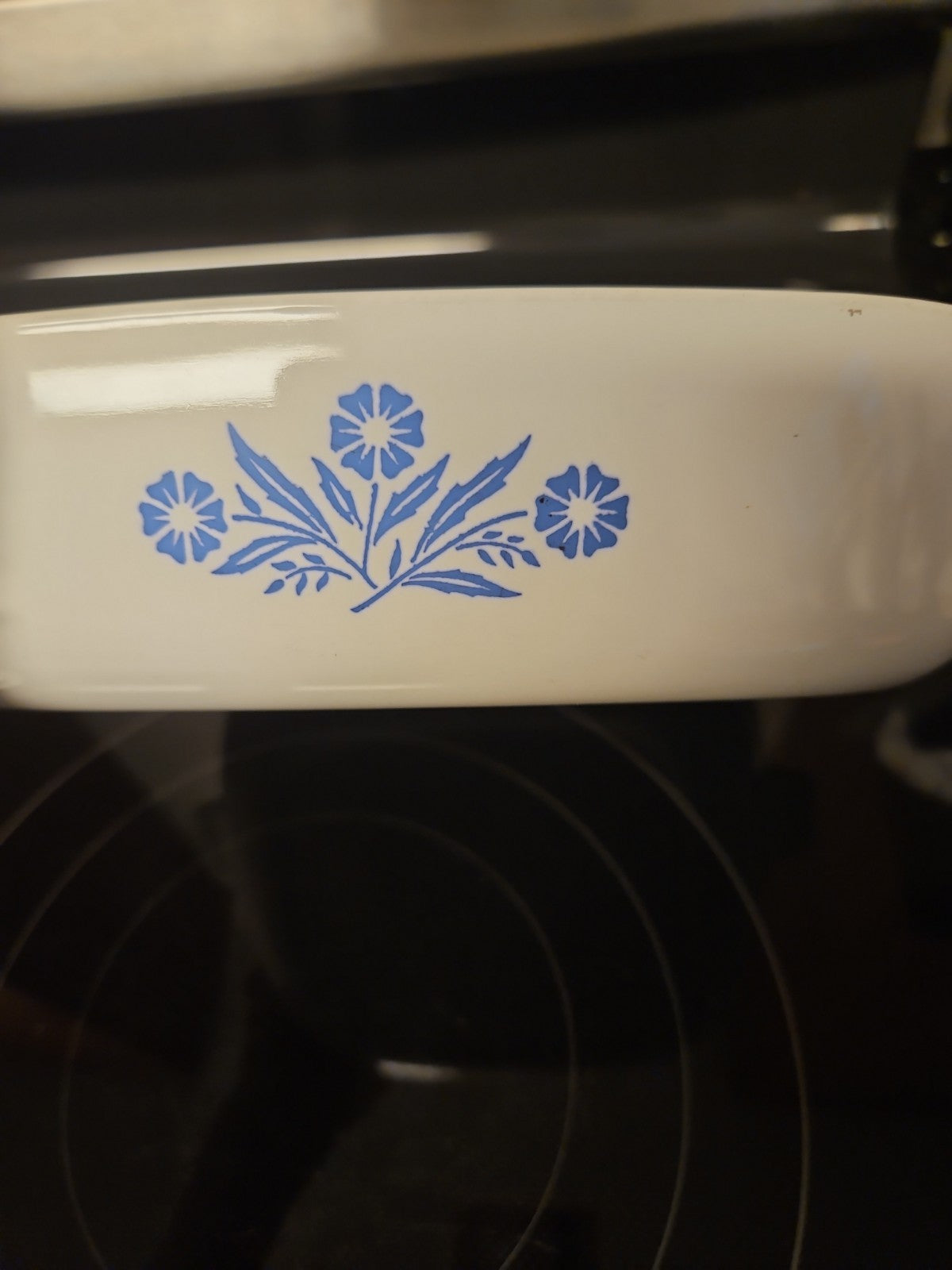 Corning Ware Blue Cornflower Pyroceram A28 10” Casserole Baking Dish w/ Lid EUC