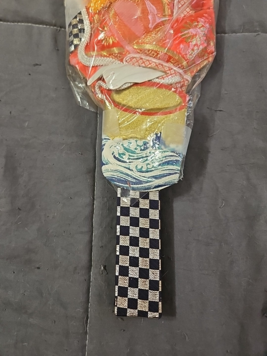 NIP Vintage Geisha Japanese Hagoita Wooden Badminton Paddle