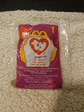 Teenie Beanie Baby Doby Doberman #1 McDonalds Errors 1993 1998 NIP